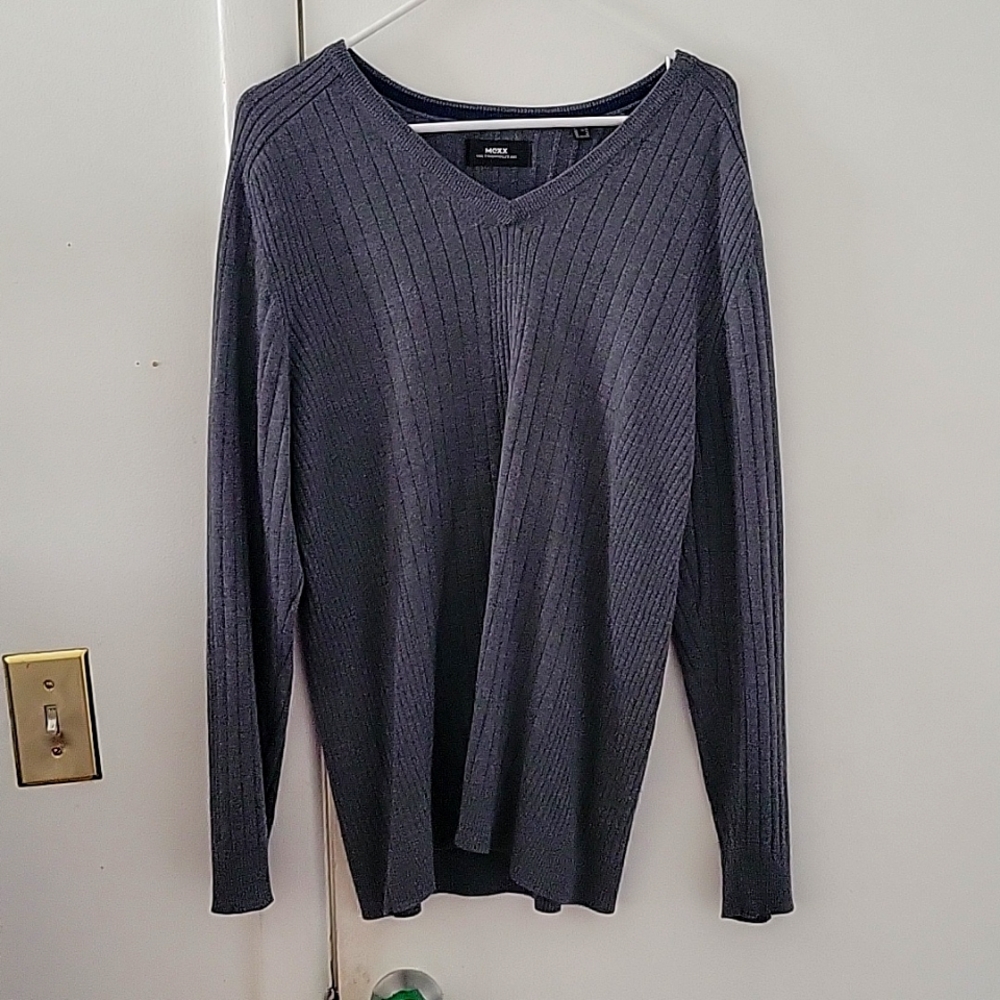 Mexx metropolitan grey t shirt long sleeve size XL